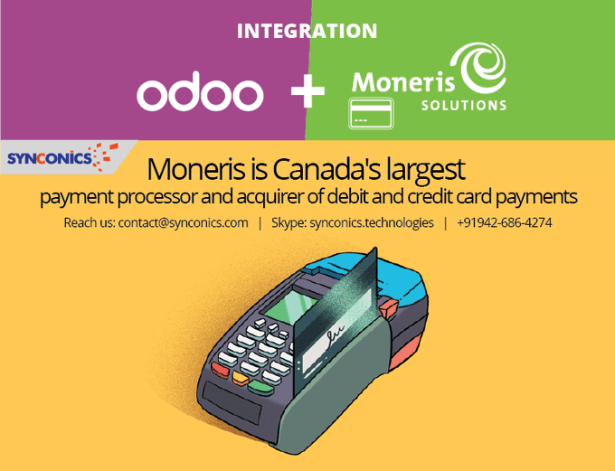Odoo Moneris | Odoo Apps - Synconics