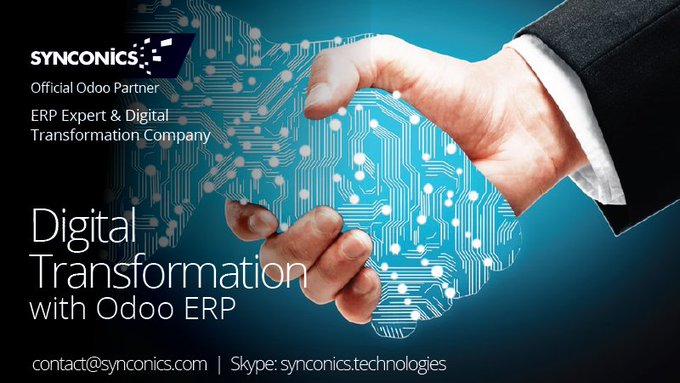 Digital Transformation With Odoo - Synconics
